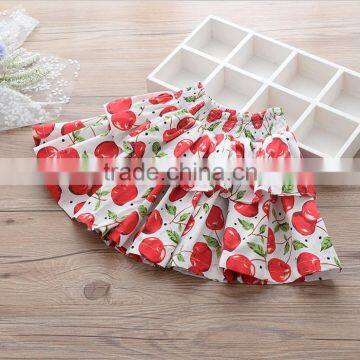 Classical Cherry Pattern Sweet Girl Skirt Girls Dress Names With Pictures Wholesale photo-2