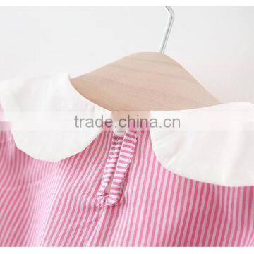 One Year Old Female Baby Dress Children Dresses 2017 Short Sleeve Princess Dress Vest Skirt Match Ruffled Bloomer photo-4