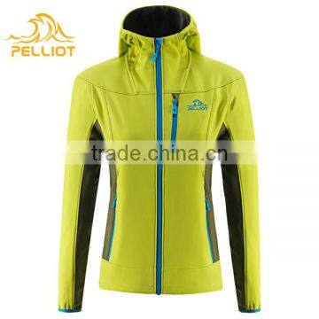 2017 Wholesale Women Winter Clothing Outdoor Jacket Soft Shell Jacket photo-3