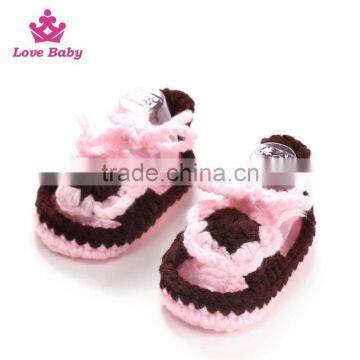 wholesale top sale high quality and cheap crochet baby shoes LBS20151223-45