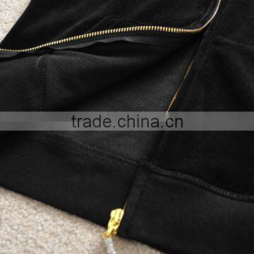 Custom Design Sports Training Set Woman Athletic Dress Women's Winter Velvet Sports Track Suit photo-5
