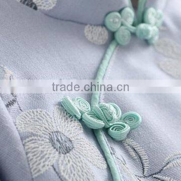 Hot 100% Custom Made Clothing Manufactures Kids Girls Chinese Traditional Dress 2016 New Design photo-4