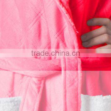 Pretty Girl New Design Coral Fleece Bathrobe photo-6