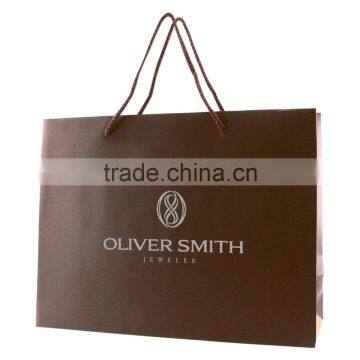 Matte Laminated Eurotote Shopping Bag - Features Cardboard Bottom, Dimensions Are 9" x 3.5" x 7" and Comes With Your Logo.