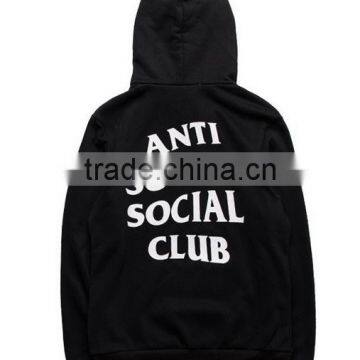 Anti Social Club Autumn Winter Streetwear Cotton Men Brand Clothing Hip Hop Sweatshirt Hoodies Hoody photo-2