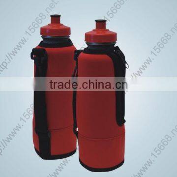 GR-B0158 promotion fitness neoprene water bottle sleeve