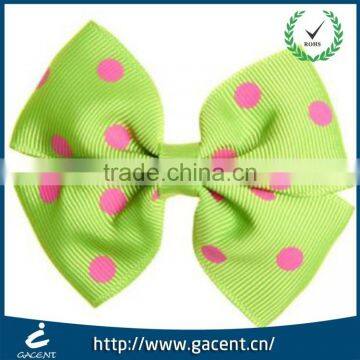 High Quality Custom Logo Designs Hair Ribbon Bows Material