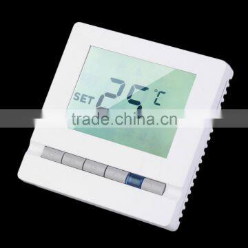 1Pc 16A/250V White LCD Display Thermostat Heat Thermostat Digital Temp Controller photo-2