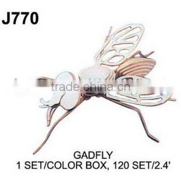 J770 DIY WOODEN PUZZLE SET