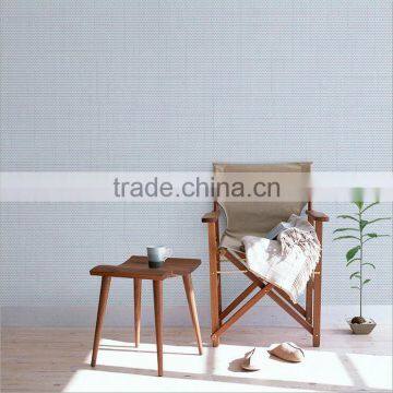 Modern Bedroom Warm Nonwoven Stripe Solid Color Wall Background Decoration Paper photo-3