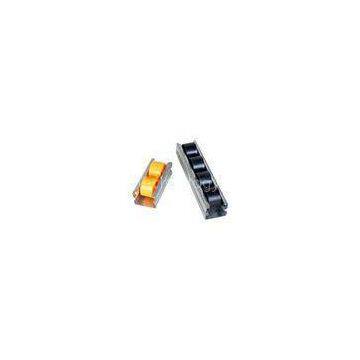 Plastic PP Wheel Metal Flow Sliding Roller Track 38mm 40mm 60mm