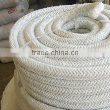 Stainless Steel reinforced Ceramic Fiber Square Rope for Thermal Insulation