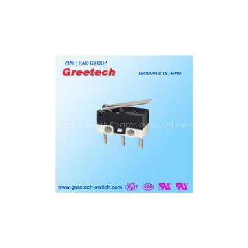Greetech G10 Straight Lever With Mounting Hole PCB Terminal Micro Sanp Action Switch