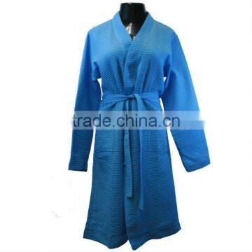 Kimono Waffle Weave Bath Robe