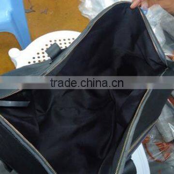 Genuine Cow Italian Leather Travel Bag photo-4