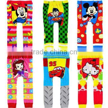 cute cartoon character cotton kids pants