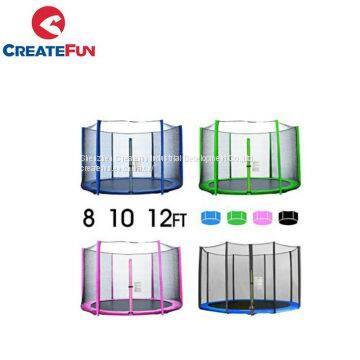 CreateFun 6FT-16FT Garden Outdoor Trampoline Safety Net
