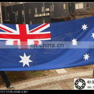 Australian National Flag With 400D Spun Polyester