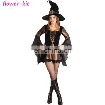 Sexy 2017 china wholesale women witch halloween costume