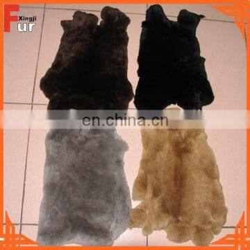 (For garment) dyed color rex rabbit skin