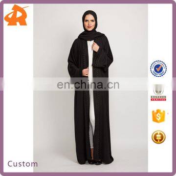 OEM High Quality Muslim Women Long Sleeve Dubai Dress Maxi Abaya Islamic Evening Party Dress