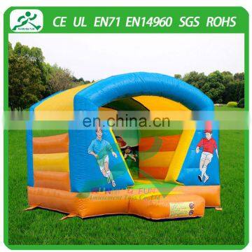Indoor Mini Inflatable Football Bouncy House With Roof photo-2