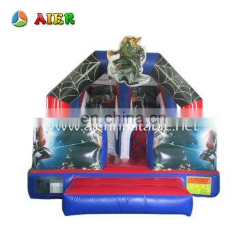 Customized Inflatable Spideman Slide / Bouncey Dry Slide Inflatable Children Slide photo-1