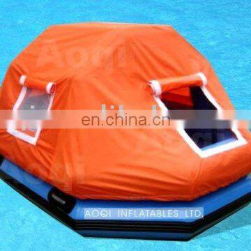 2015 AOQI products 0.6mm PVC tarpaulin exclusive license inflatable water park