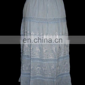 Flared Cotton Skirts 2017