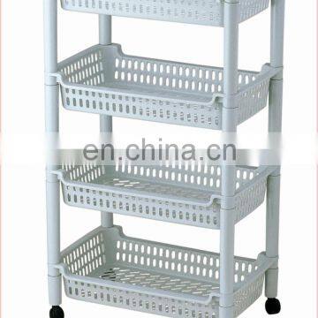 rectangle plastic wheel rack