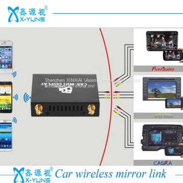 Car wifi mira cast box for iPhone X iOS11.2 screen mirroring/airplay