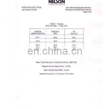NELSON BFE99 TEST REPORT