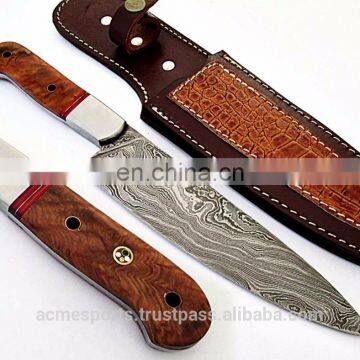 Damascus knifes - Hand Made Damascus Steel Hunting Knife