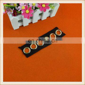Decorative black lace ribbon with eyelets wholesale curtain eyelet tape