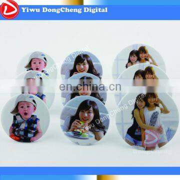 round button photo stander material of 58mm DIY photo material