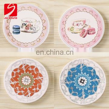 2017 Best Porcelain Round Shape Beer Blank Printing Bar Coasters