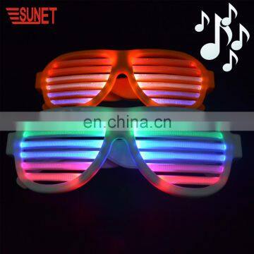 2018 SUNJET Party Decoration Low Cost Multicolored Unique Led Funny Glasses