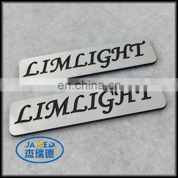 Customized Carving Engraved Logo Brushed Craft Metal Printing Aluminum Label