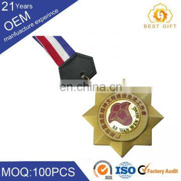 Logo Customized Gold Silver Bronze Metal Sport Medal 50mm Medal Blank Medals