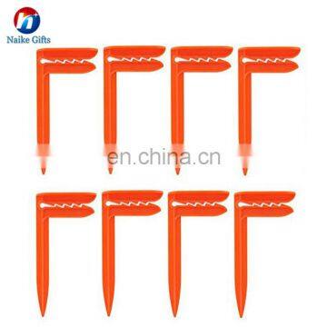 Custom Logo Printed Plastic Beach Towel Clips photo-3