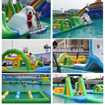 2018 New Design 33x28M Giant Commercial Adult Lake Inflatable Sea Floating Aqua Park For Sale photo-2
