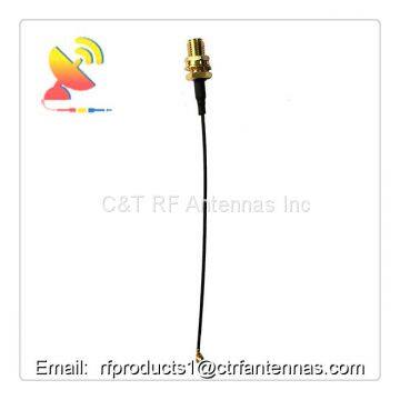 RF Antenna extension pigtails RP SMA to U.FL rf coaxial cable assemblies rg 1.32 cable antenna