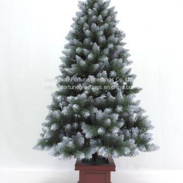 Artificial christmas pot tree