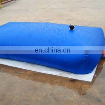 foldable rainwater collection pvc water tank in desert