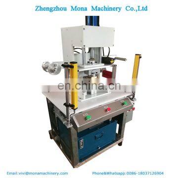 hydraulic soap Logo moulding printing machine/ manual soap embossing press machine/ small pneumatic soap stamper machine