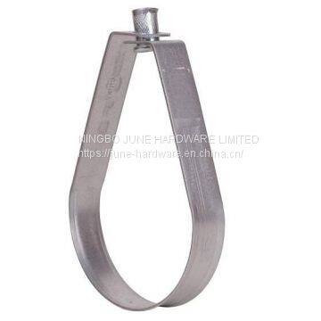 Galvanized steel loop hanger