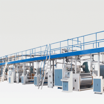 2 ply corrugated cardboard production line/single face corrugated paperboard production/carton packing machinery