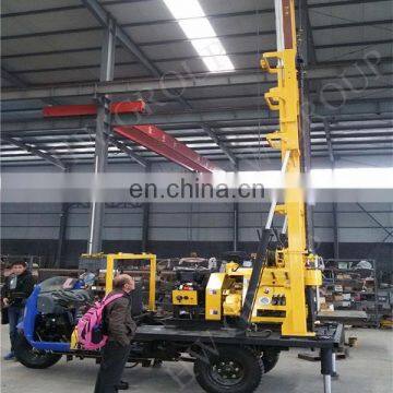 portable/trailer/tractor/tricycle mounted rock water well drilling rig