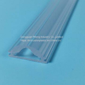 LED Lamp Shade,Custom Plastic Extrusion Led Cover,Plastic Extrusion LED Lamp Shade