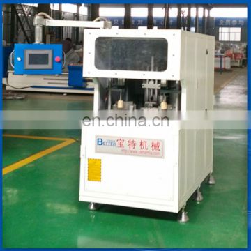 Plastic window door CNC corner cleaning machine